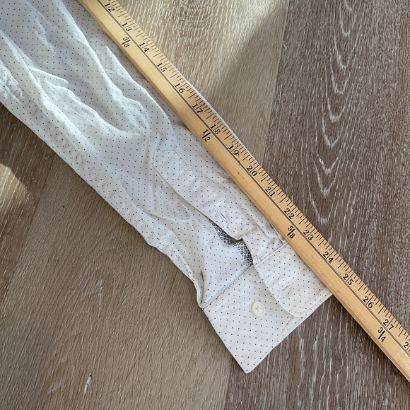 Denim & Flower - Ricky Singh - Button Down Long Sleeve Shirt - White & Black - M - Picture 11 of 14